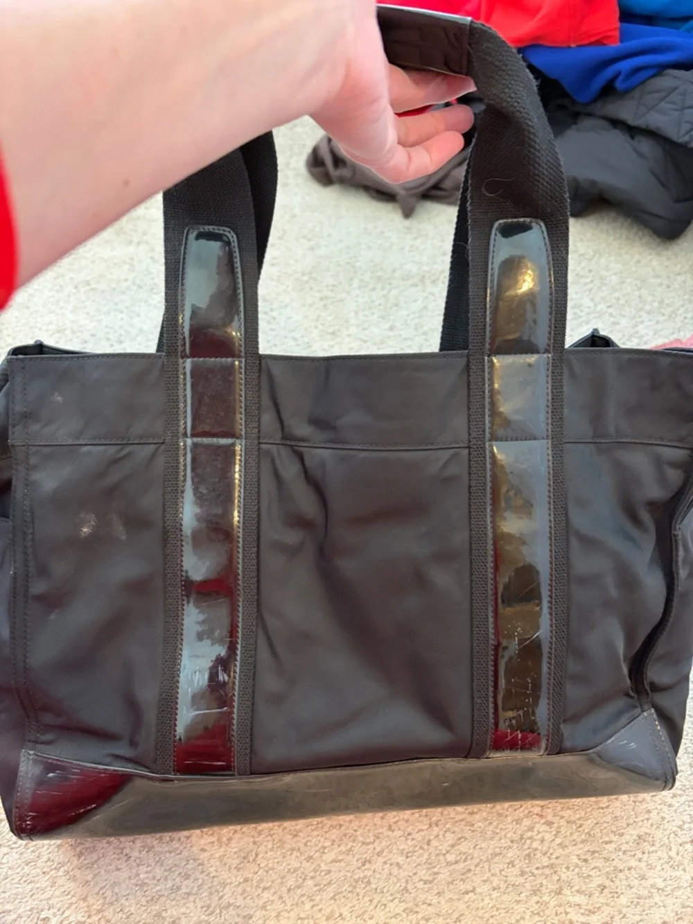 Tory Burch Nylon Tote Bag - Picture 5 of 17